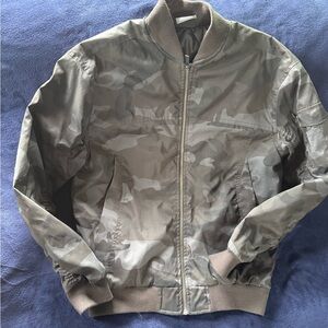 Men's Camouflage Bomber Jacket